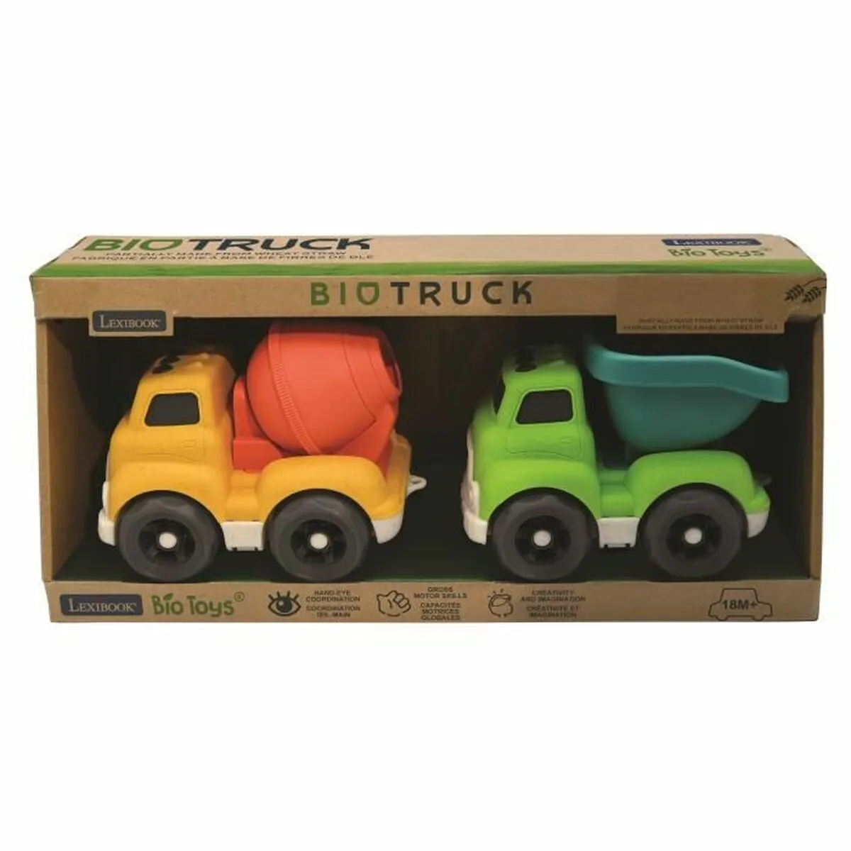 Set Mezzi da Cantiere Lexibook BioTruck