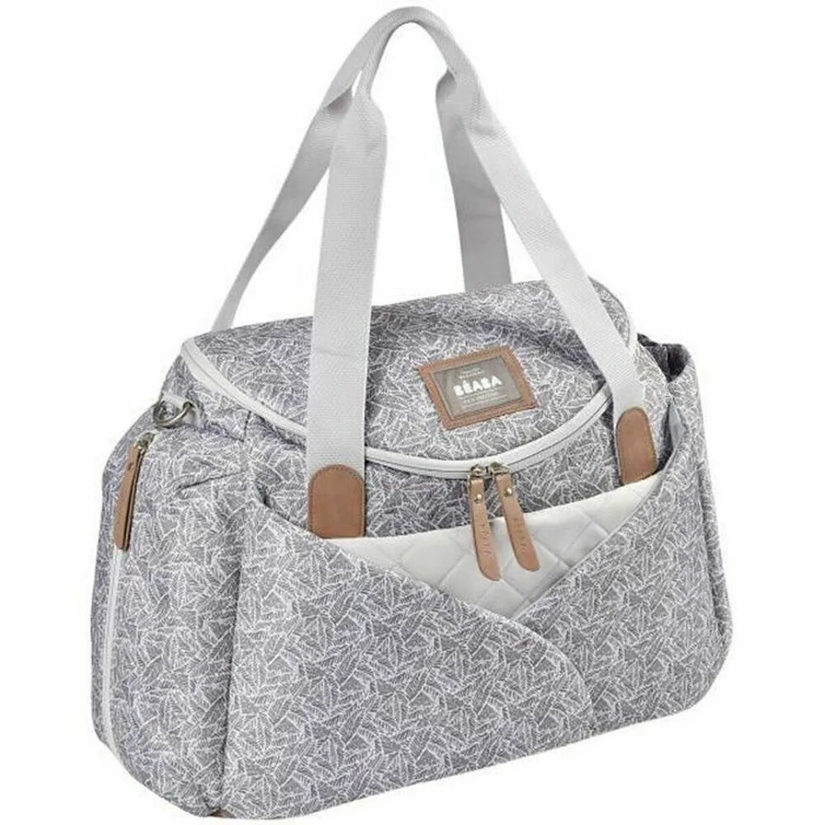 Borsa Fasciatoio per Pannolini Béaba Sydney Jungle Grigio