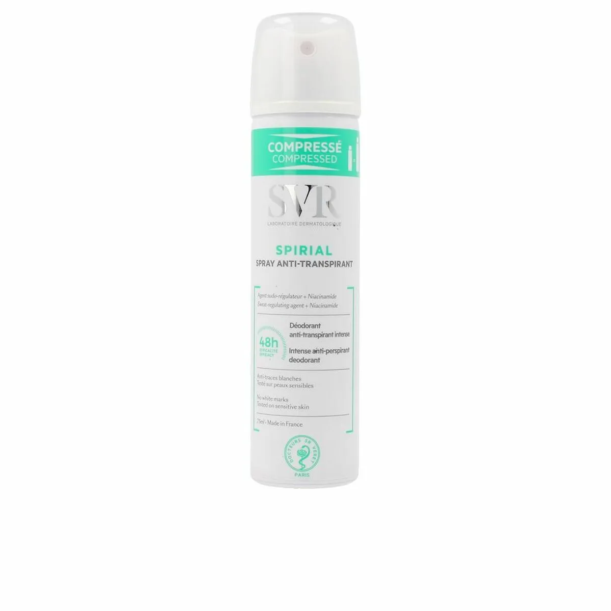 Deodorante Spray SVR Spirial Antitraspirante (75 ml)