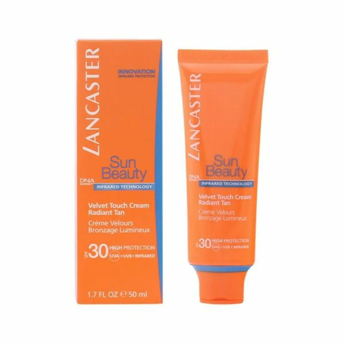 Crema Solare Sun Beauty Velvet Touch Lancaster KT07250 SPF 30 Spf 50 50 ml (1 Unità)