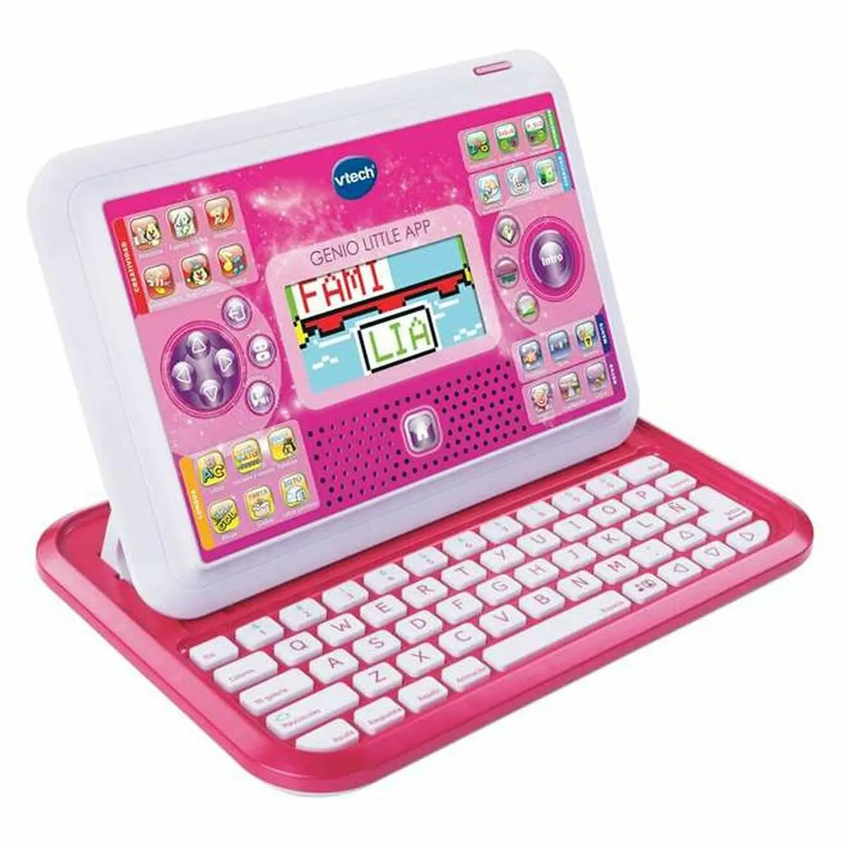 Computer giocattolo Vtech Little App ES 18 x 26 x 4 cm Rosa