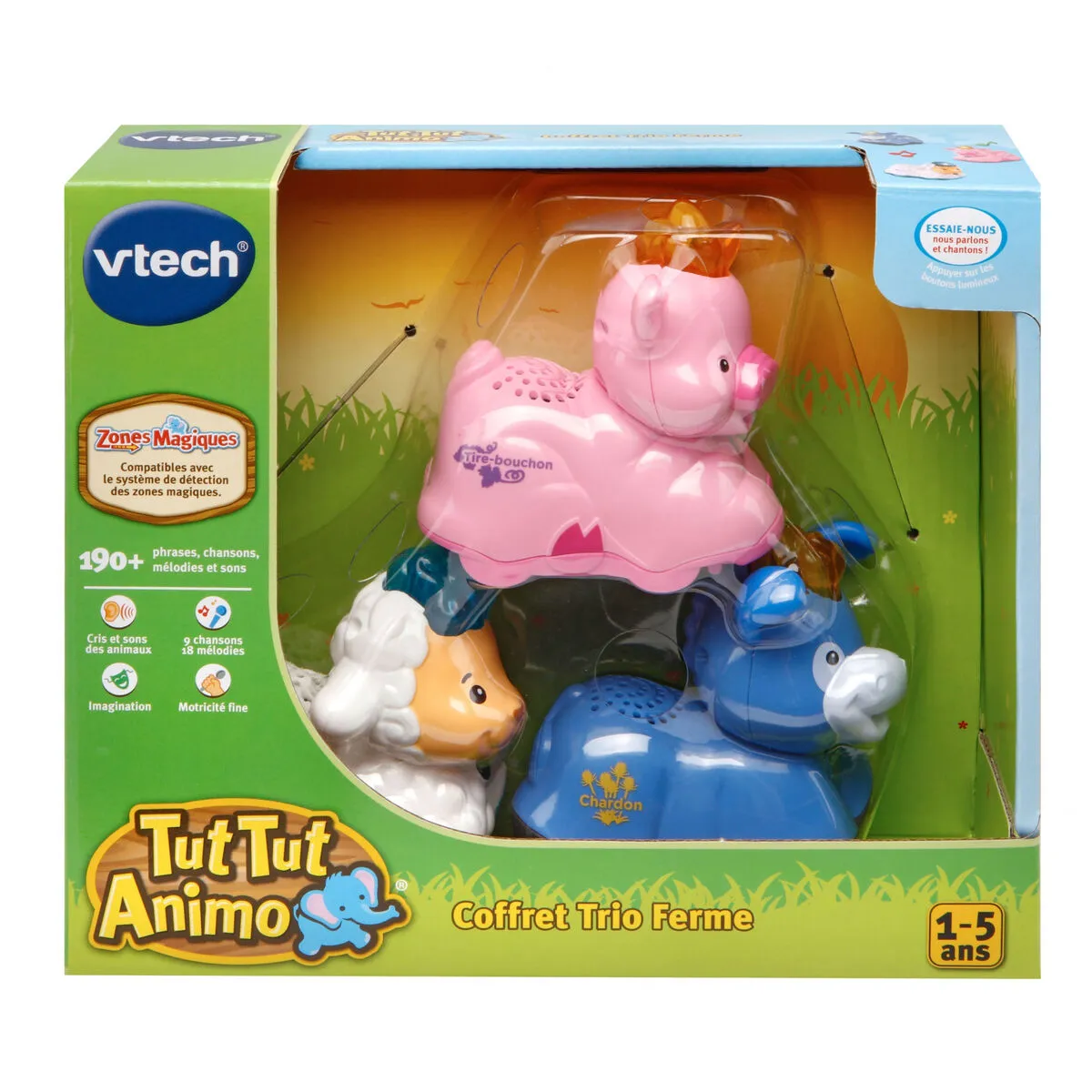 Personaggi Vtech TUT TUT ANIMO  Farm Trio Set