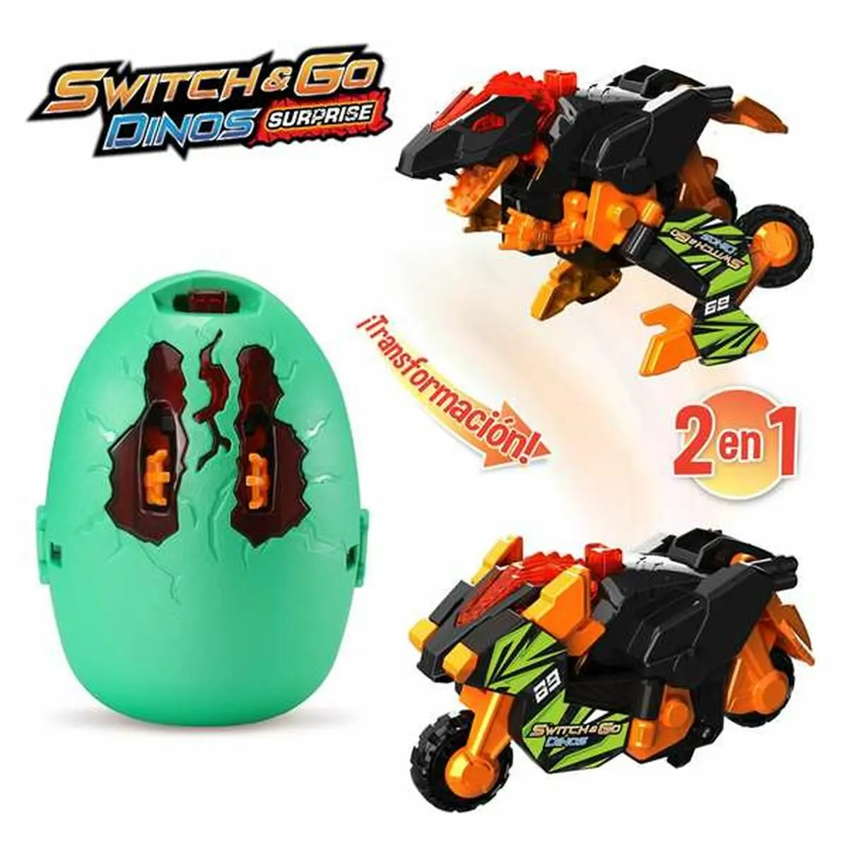 Personaggi d'Azione Vtech Switch & Go Dinos