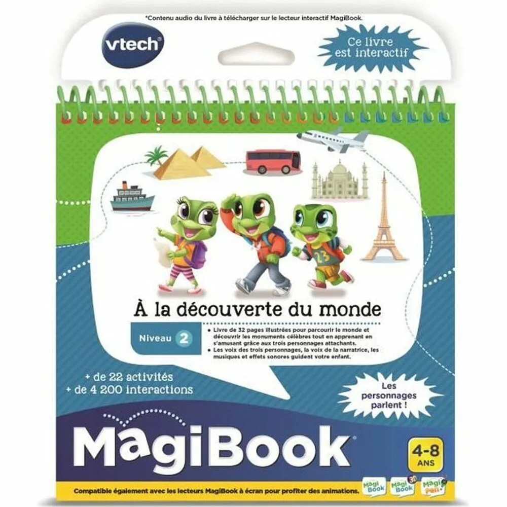 Quaderno Vtech discovering the world (FR)