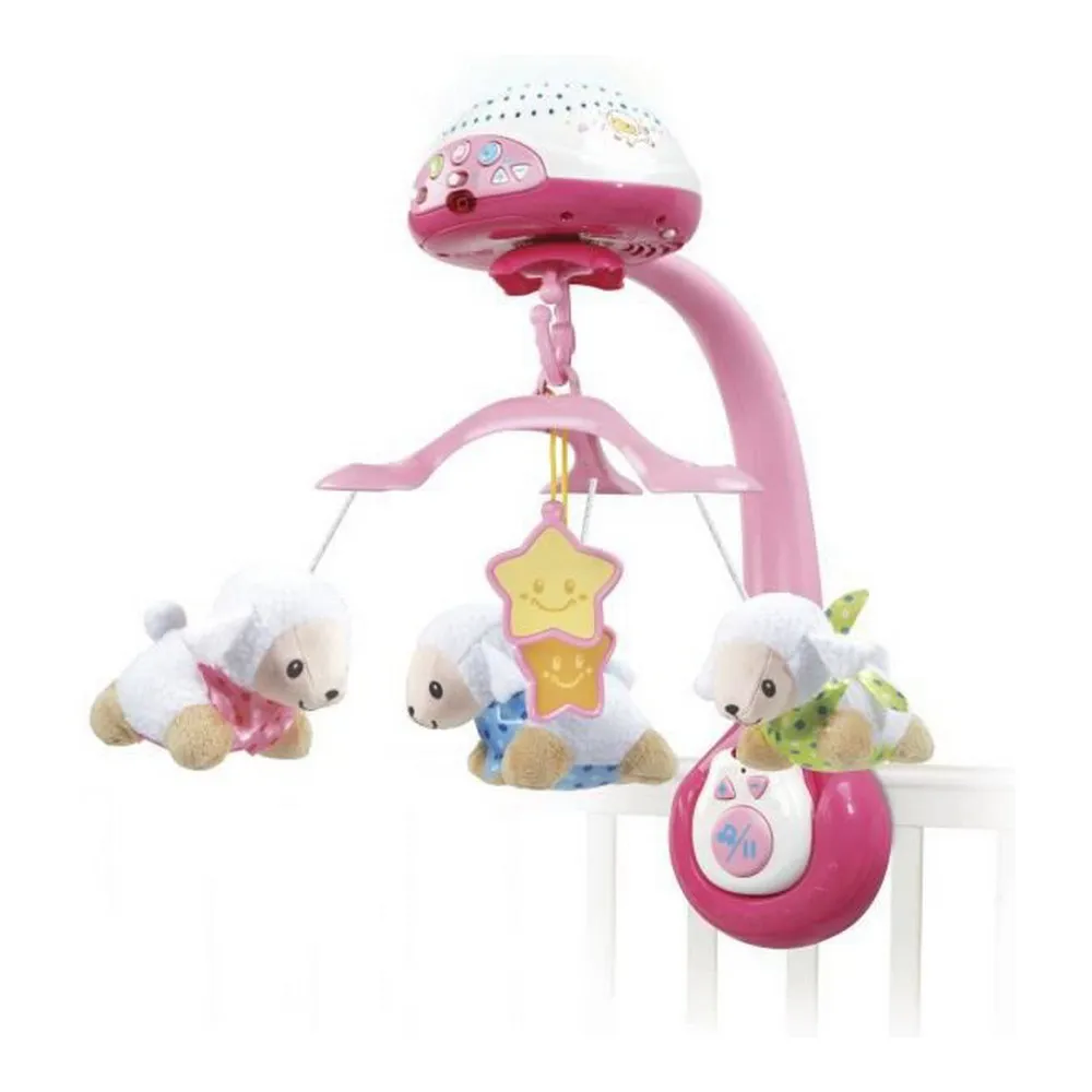 Giocattolo per bebè Vtech Baby Sheep Count Rosa Culla Neonato