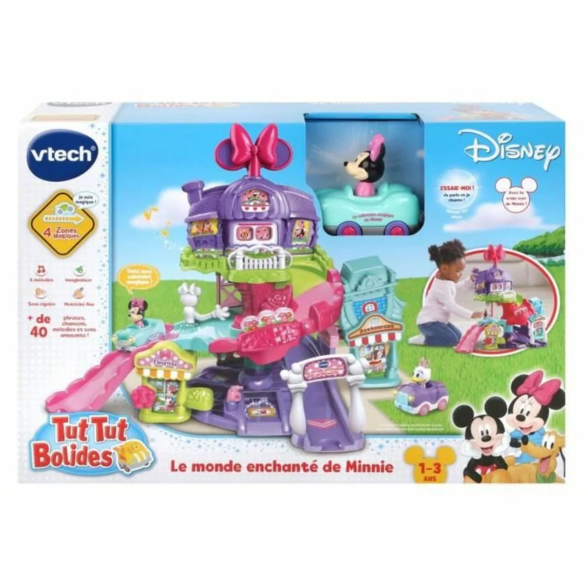 Playset di Veicoli Vtech Minnie's Enchanted World con suono