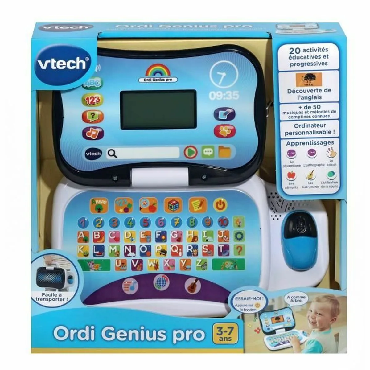 Gioco educativo Vtech Ordi Genius Pro Francese Inglese