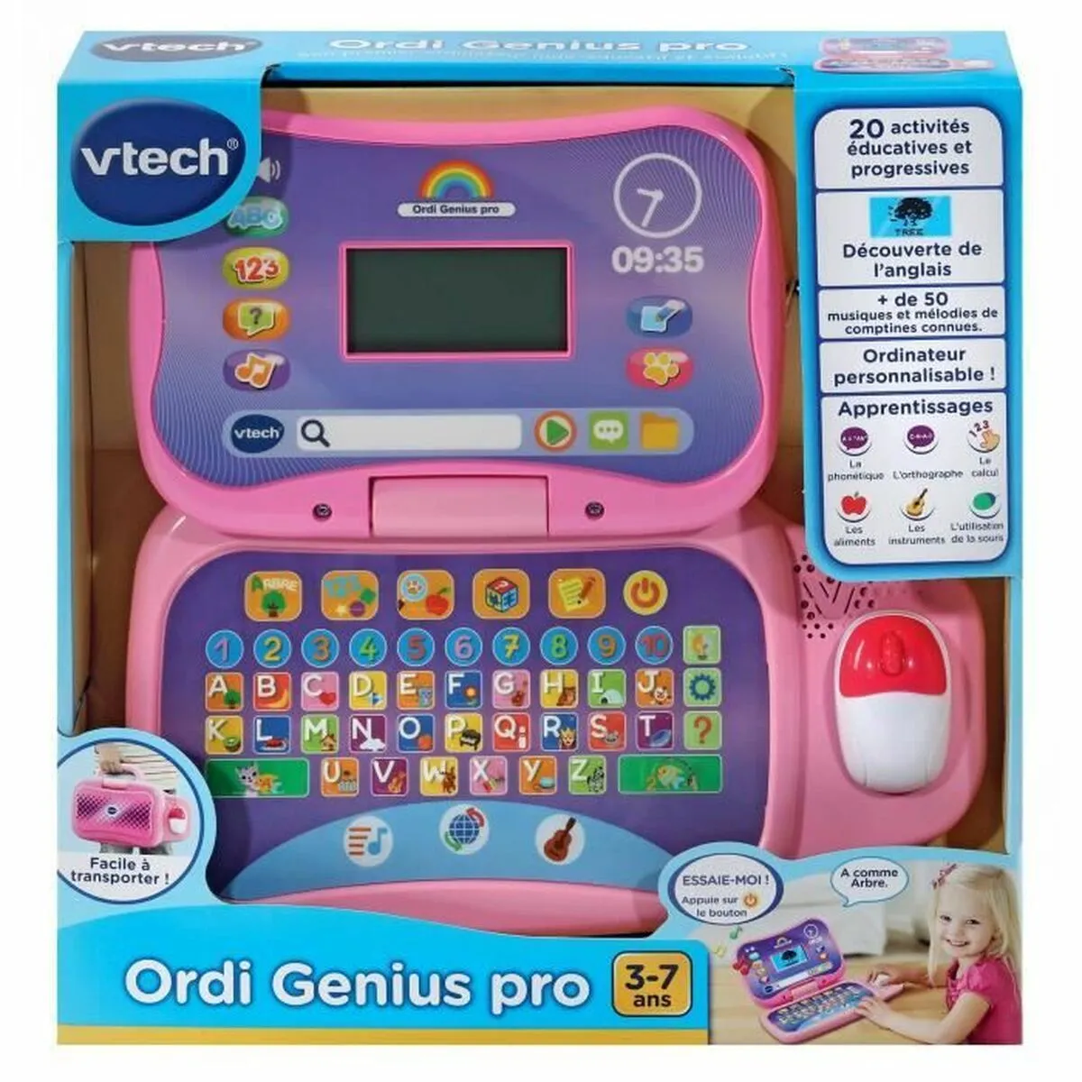 Gioco educativo Vtech Ordi Genius Pro Francese