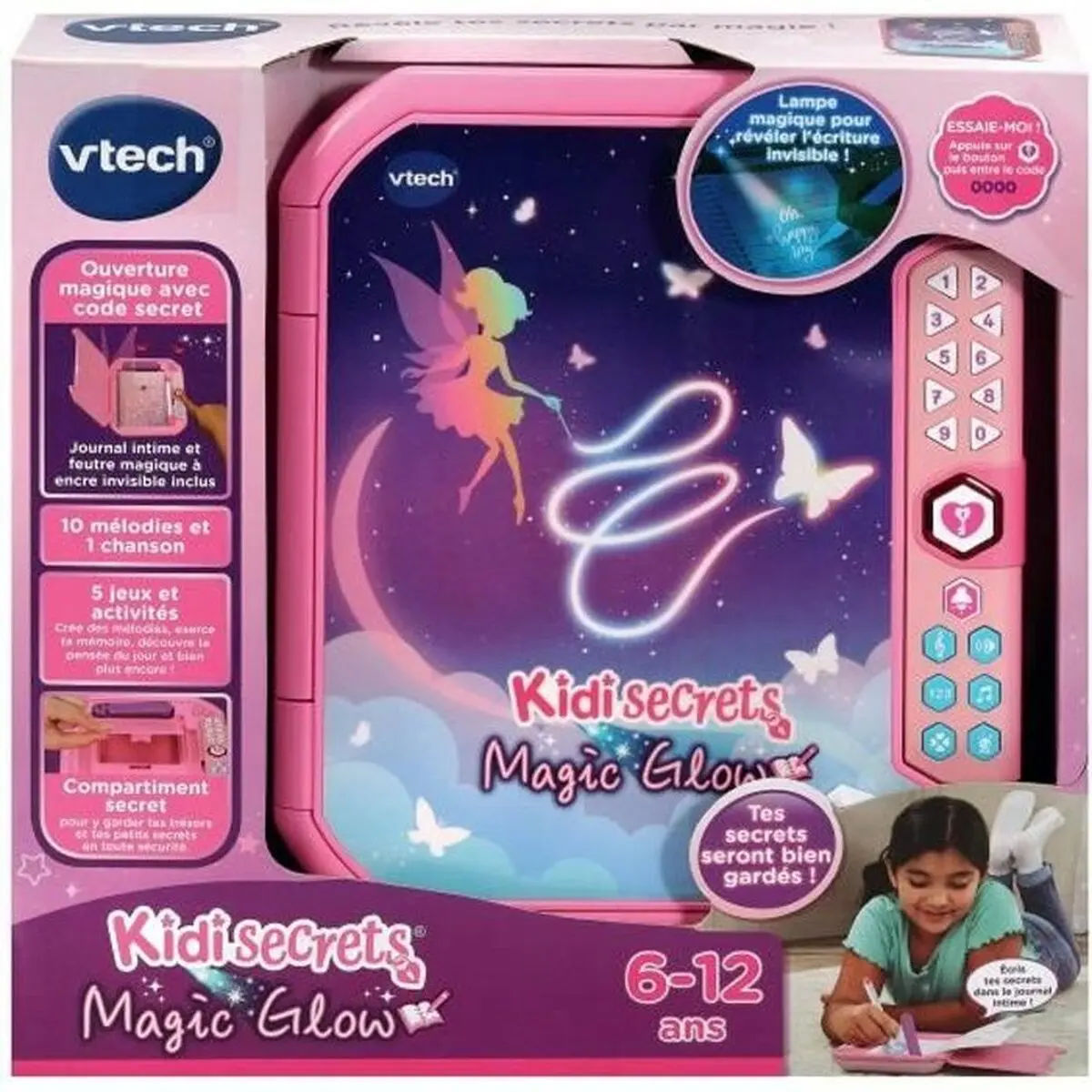 Giocattolo Interattivo Vtech KIDISECRETS MAGIC GLOW