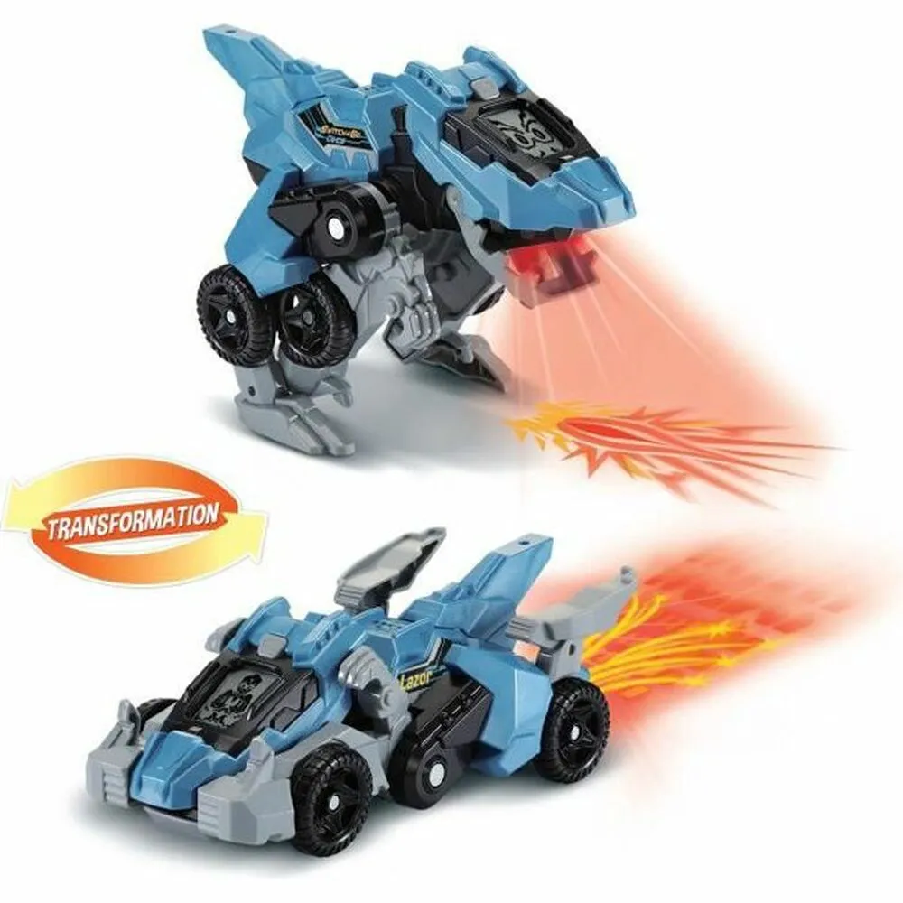 Macchina a giocattolo Vtech Switch & Go Dinos Fire - Lazor, The Super Velociraptor