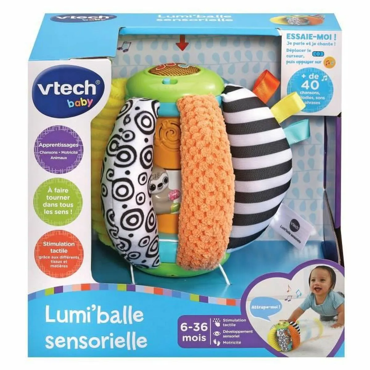 Gioco Educativo Vtech Baby LUMI'BALLE SENSORIELLE (1 Pezzi)