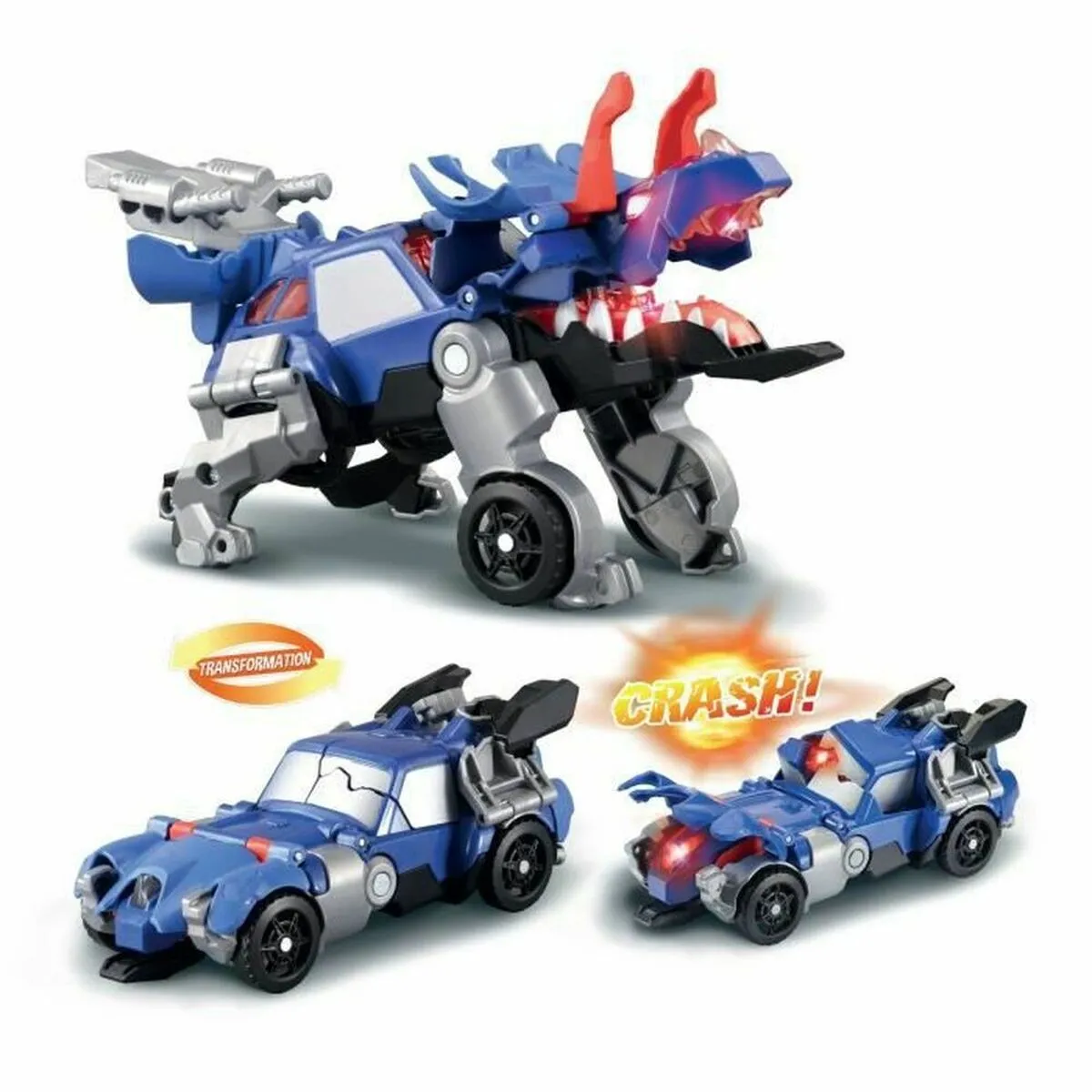 Macchina a giocattolo Vtech Switch & Go Dinos Crash - Kaops, The Triceratops