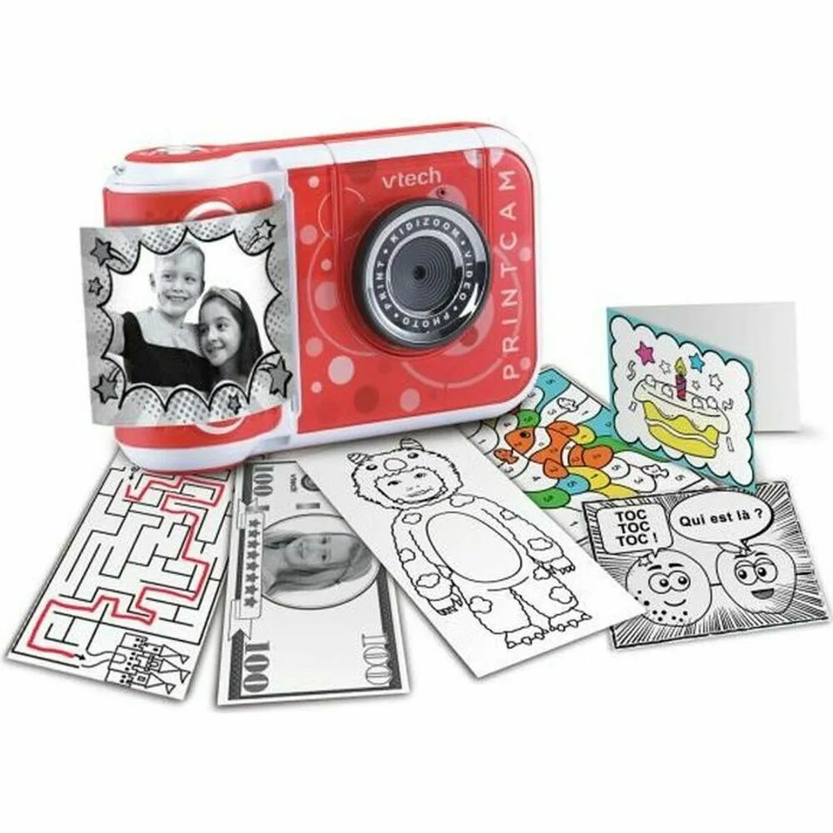 Fotocamera Digitale per Bambini Vtech Kidizoom Print Cam