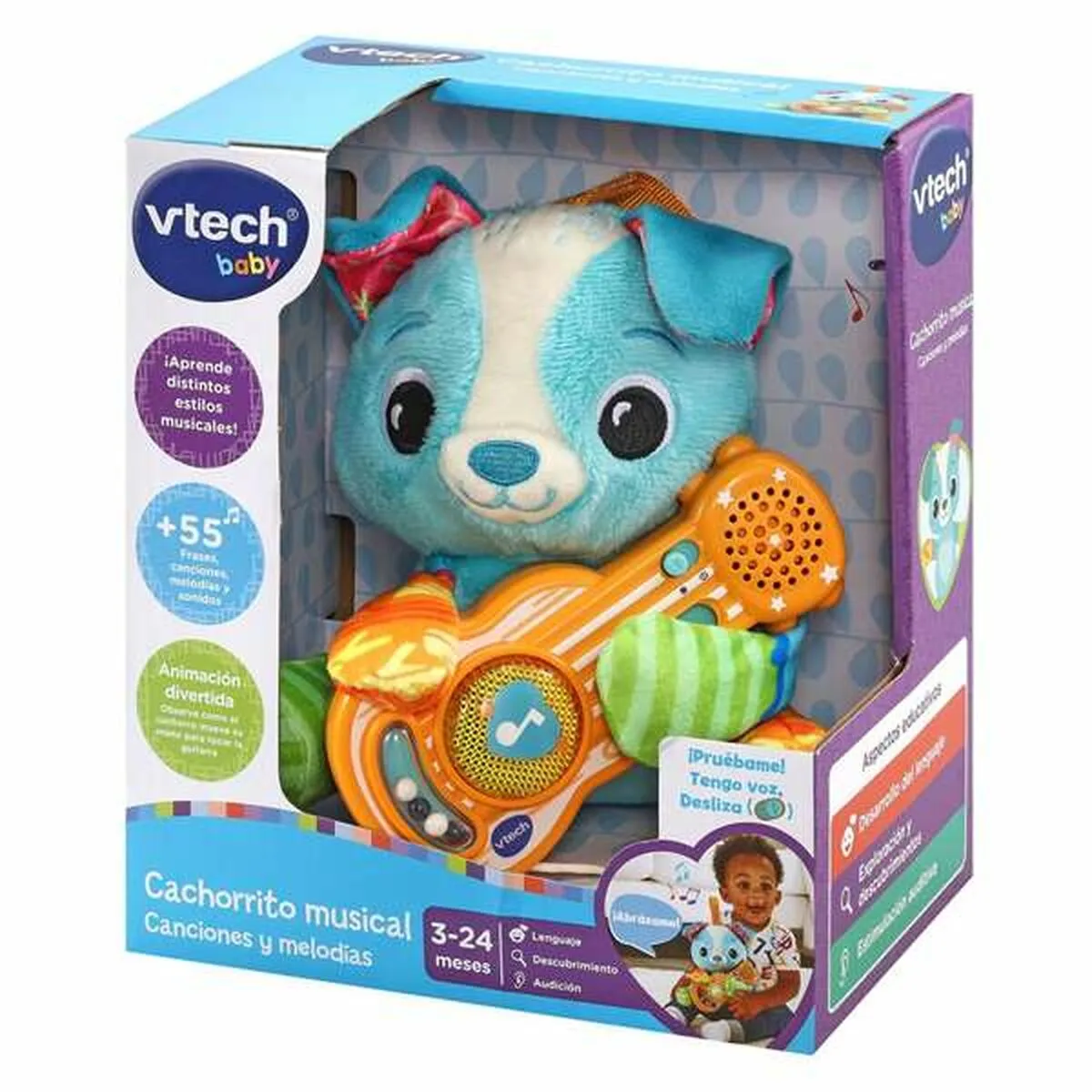 Peluche Musicale Vtech Cane 17,5 x 15,4 x 10 cm