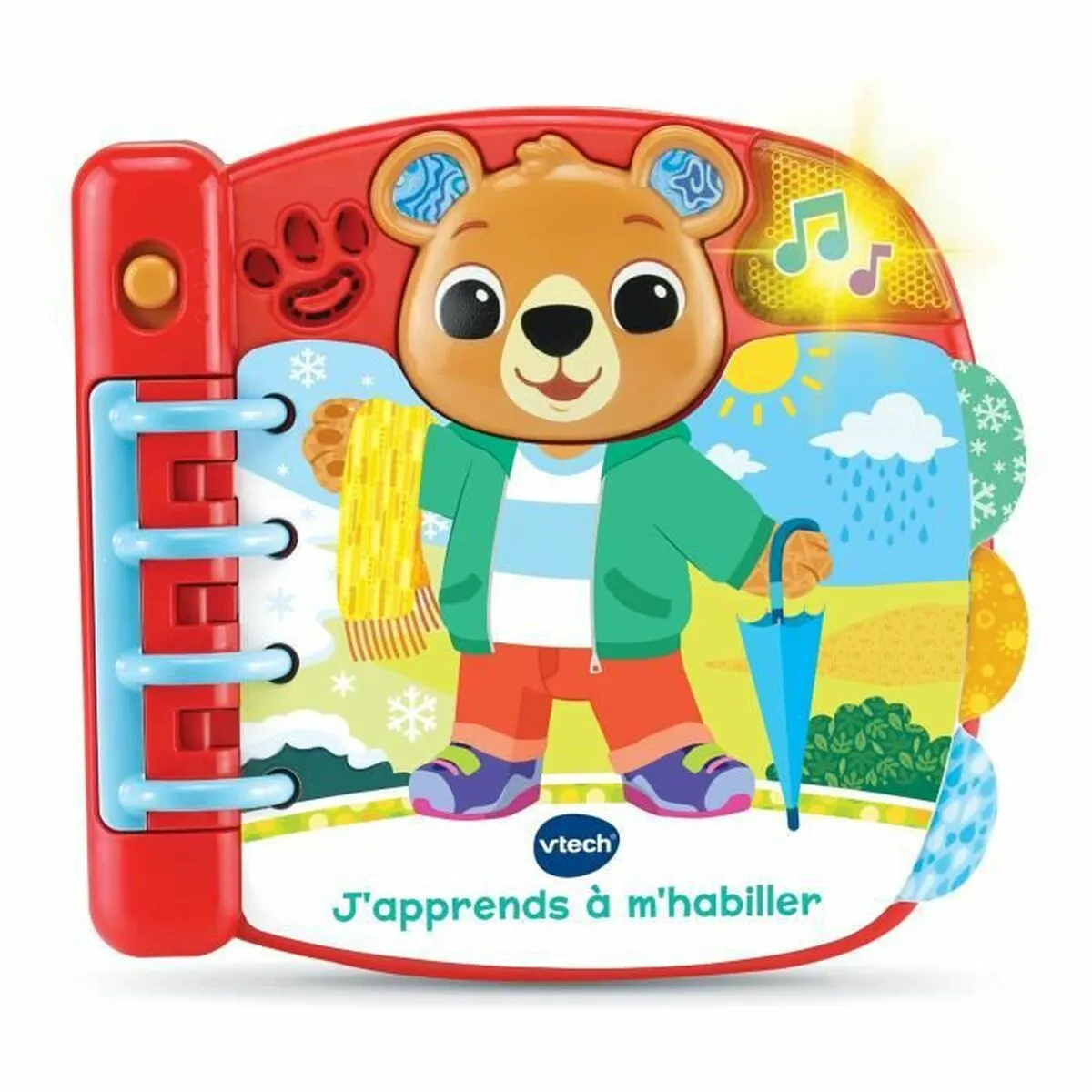 Gioco Educativo Vtech Baby LIVRE J'APPRENDS A M'HABILLER (FR) Multicolore (1 Pezzi)