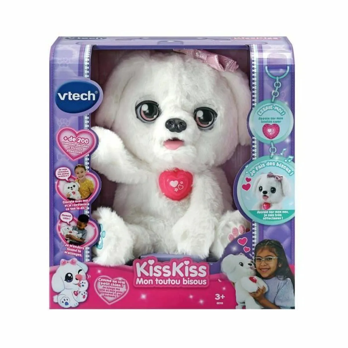 Animale Interattivo Vtech KissKiss Moderno