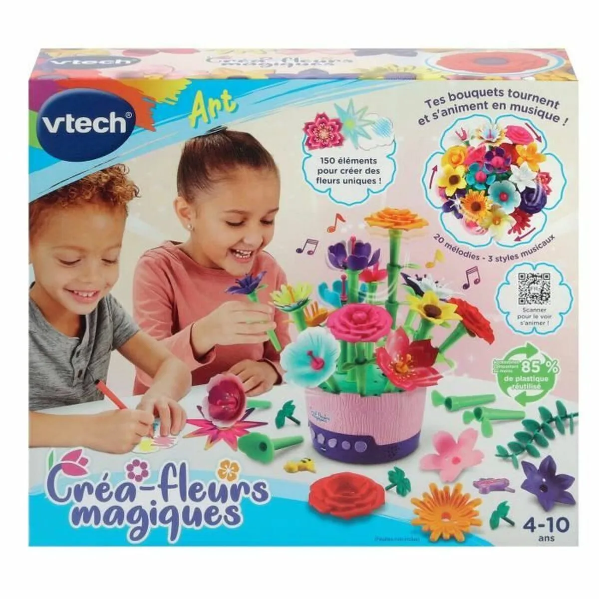 Gioco Educativo Vtech CREA-MAGIC FLOWERS (FR)