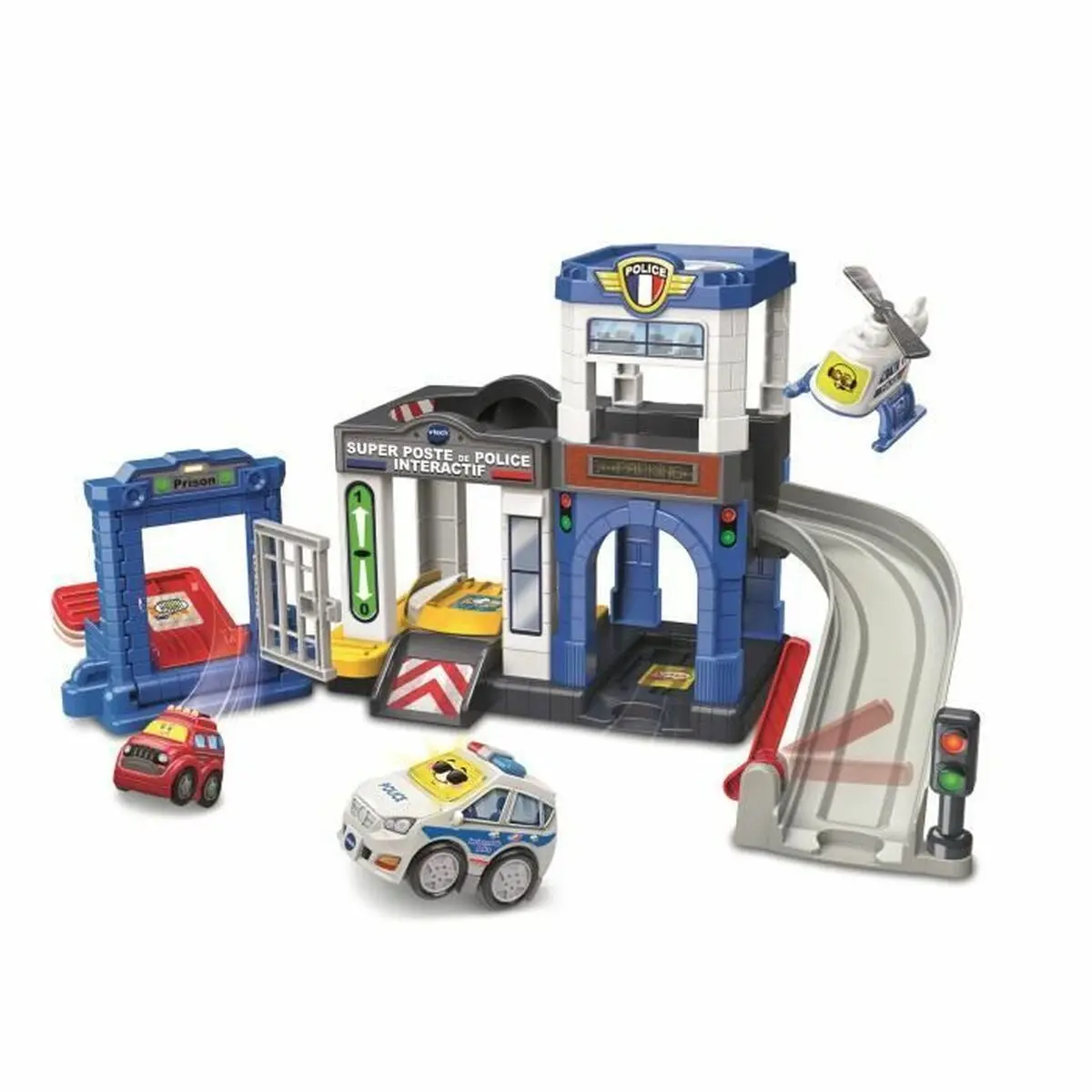 Playset di Veicoli Vtech Tut Tut Bolides Police station