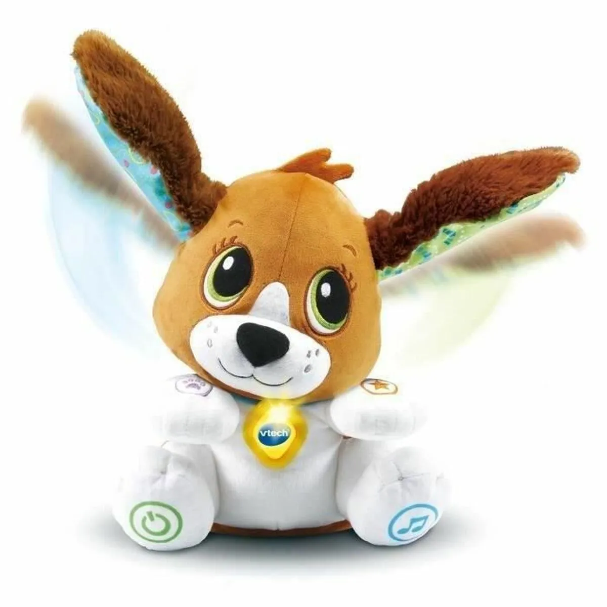 Peluche con Suono Vtech Baby Doggie Talks With Me FR Multicolore (1 Pezzi)