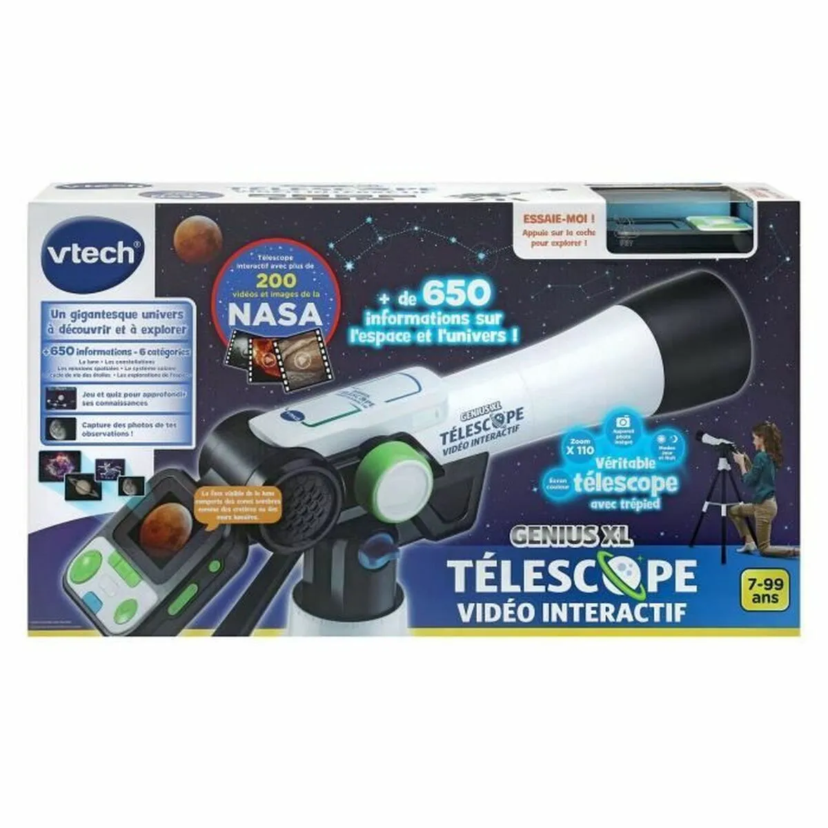 Telescopio per Bambini Vtech GENIUS XL