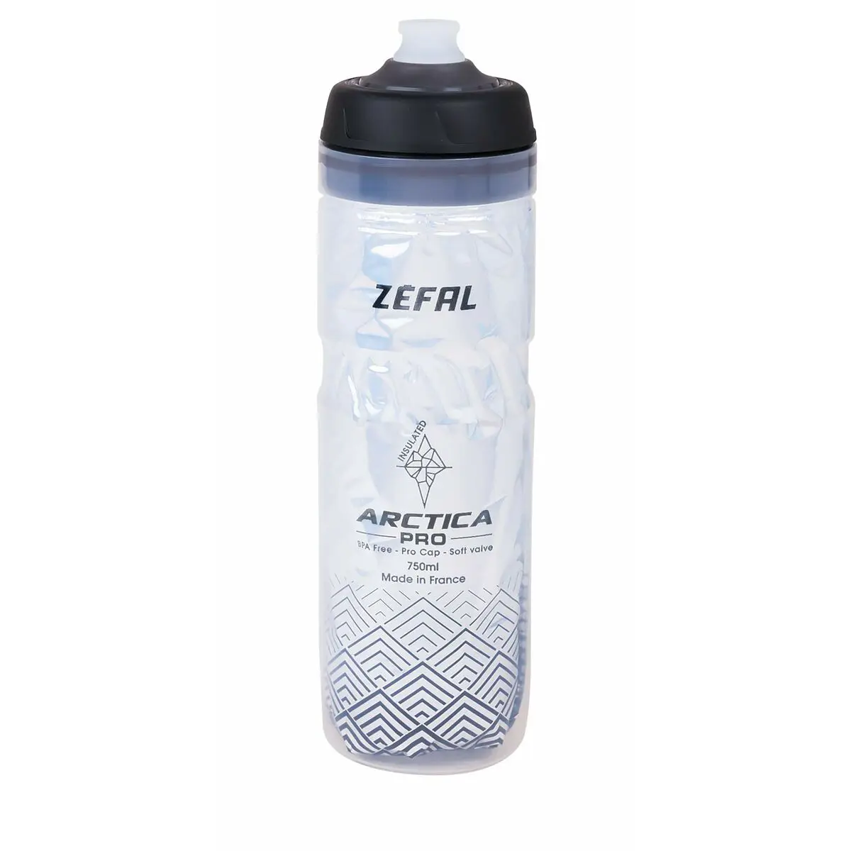 Bottiglia d'acqua Zefal 750 ml Nero polipropilene