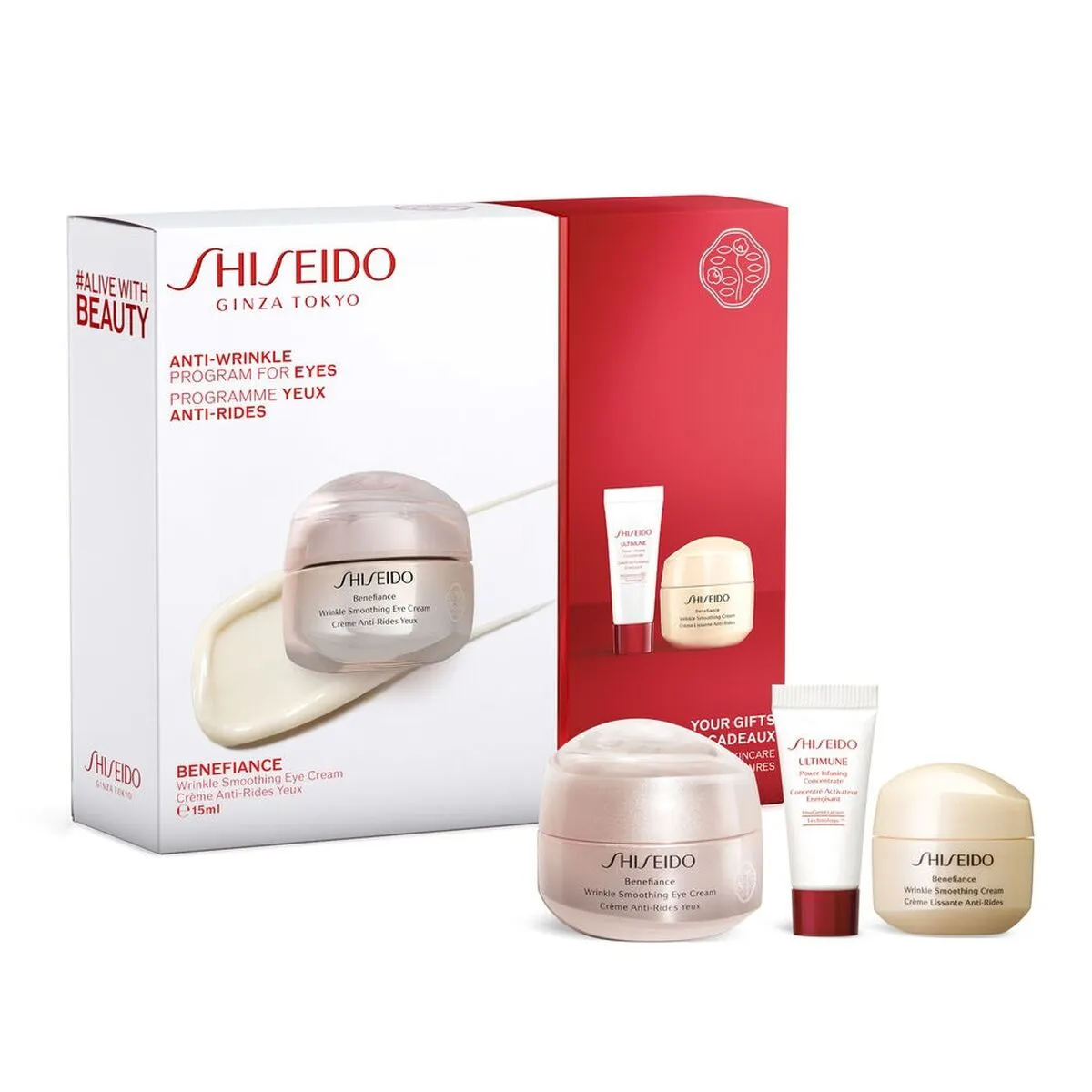 Set Cosmetica Shiseido Beneficiance 3 Pezzi