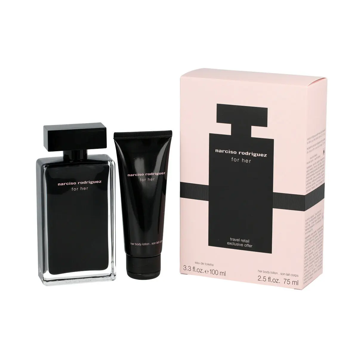 Cofanetto Profumo Donna Narciso Rodriguez EDT For Her 2 Pezzi