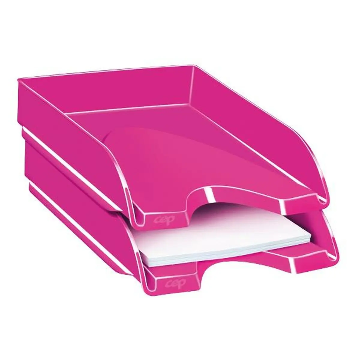 Vassoio Portadocumenti Cep 1002000371 Rosa Plastica 1 Unità