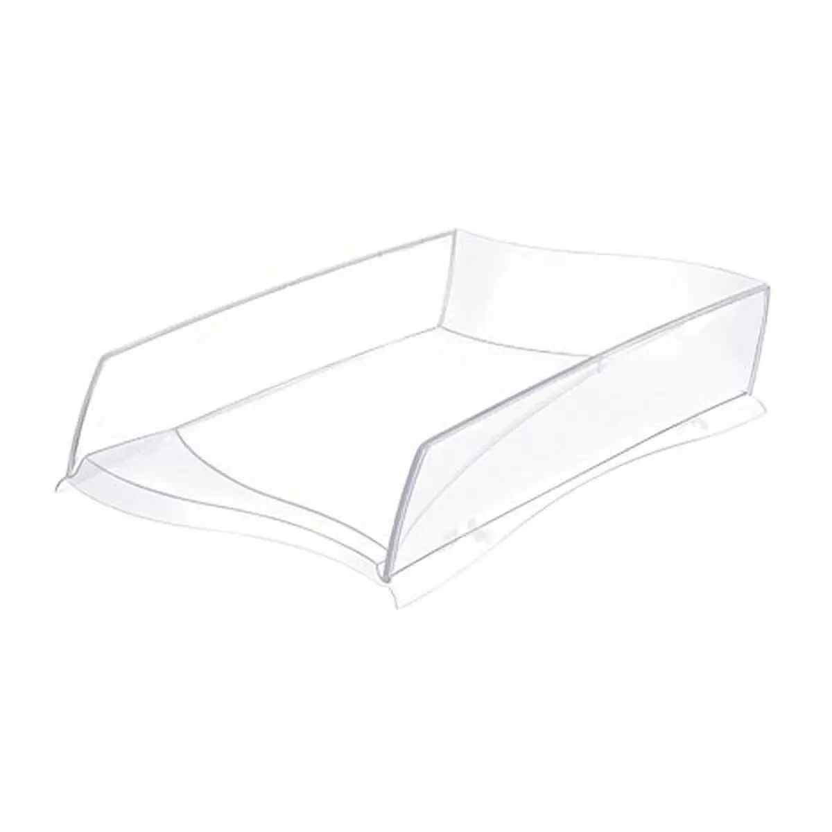 Vassoio Portadocumenti Cep 1003000021 Bianco Plastica 1 Unità (10 Pezzi)