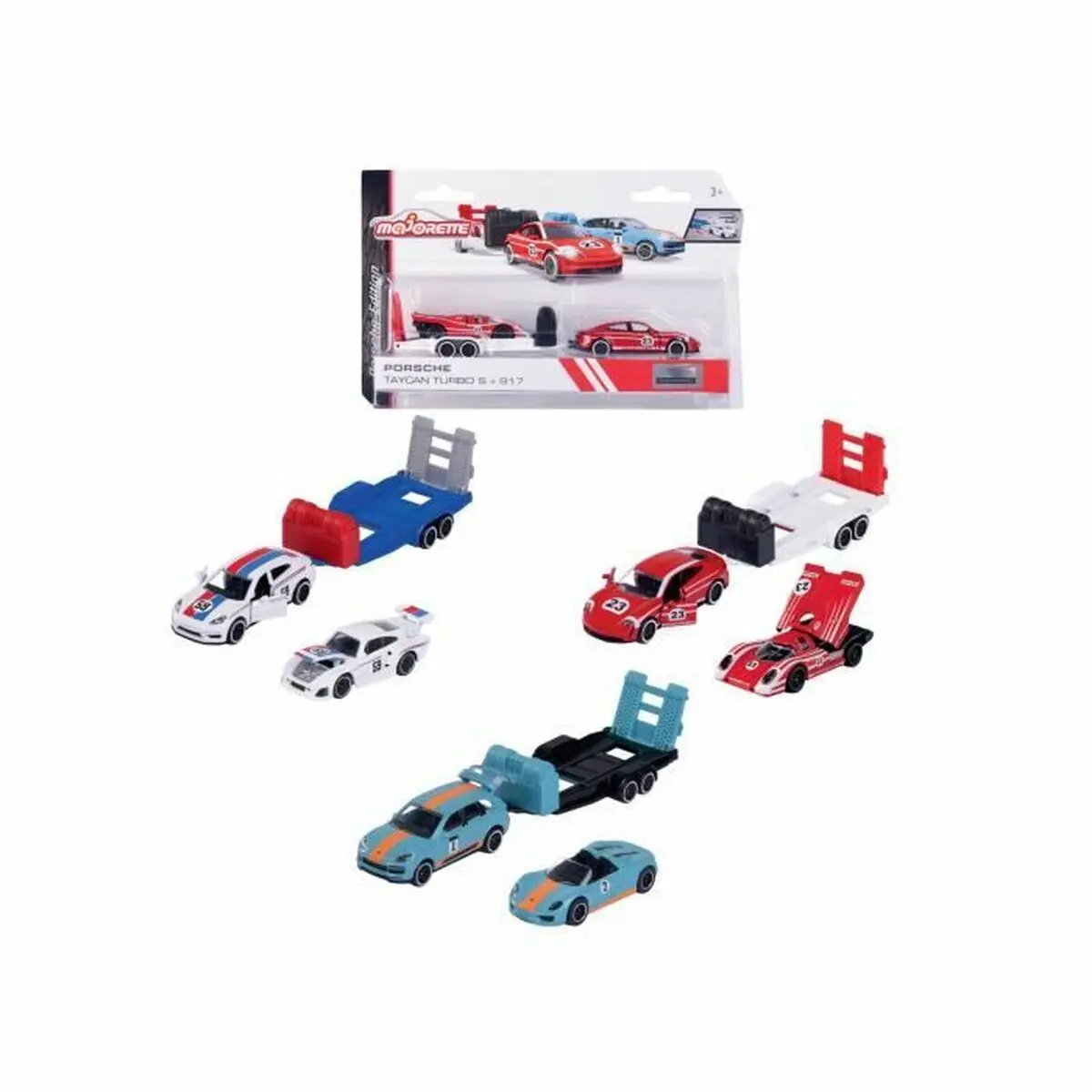 Playset di Veicoli Majorette Porsche