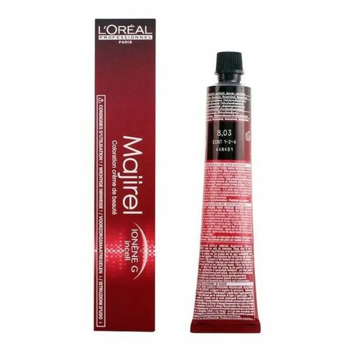 Tintura Permanente Majirel L'Oreal Professionnel Paris LMAJ803 (50 ml) Nº 8,03 50 ml