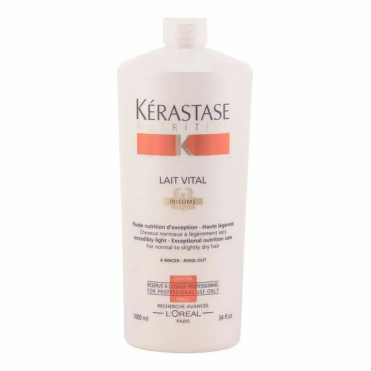 Balsamo Nutriente Nutritive Lait Vital Kerastase Vital Irisome (1000 ml) 1 L