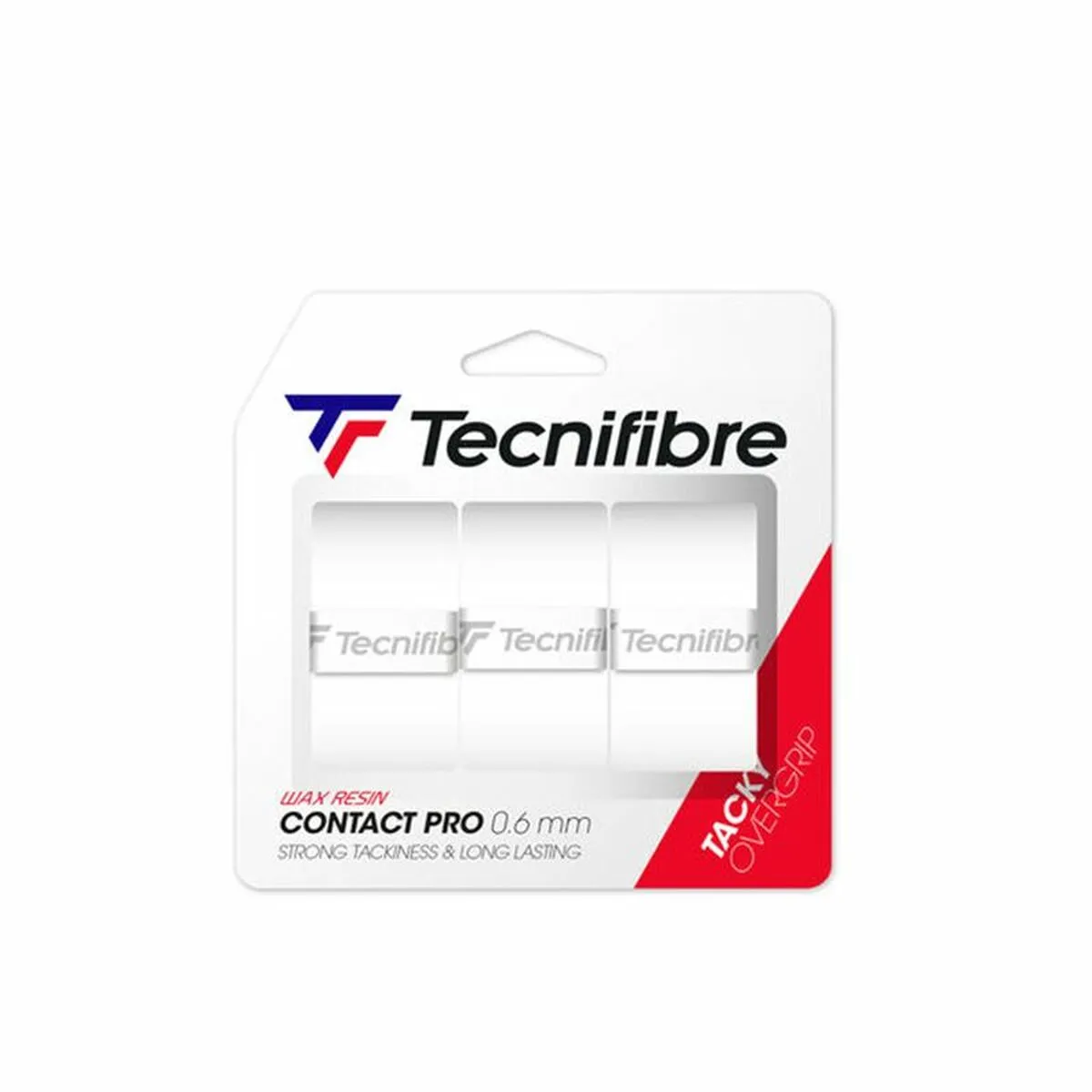 Grip Tennis  Pro Contact Tecnifibre 52ATPCONWH Bianco