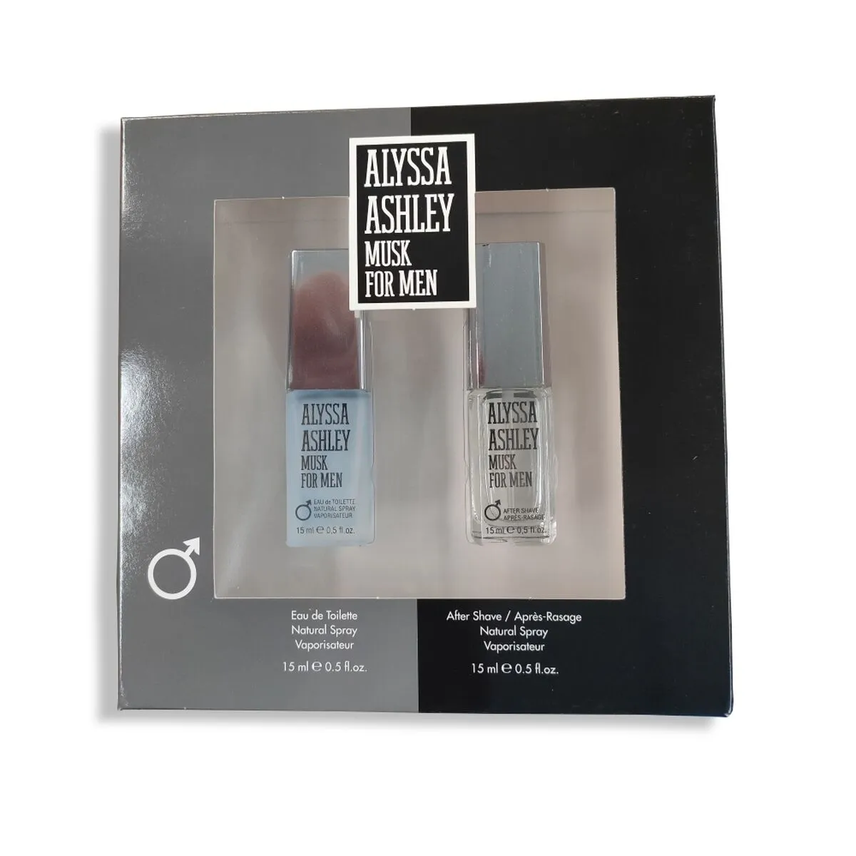 Cofanetto Profumo Uomo Alyssa Ashley Musk for Men (2 pcs)