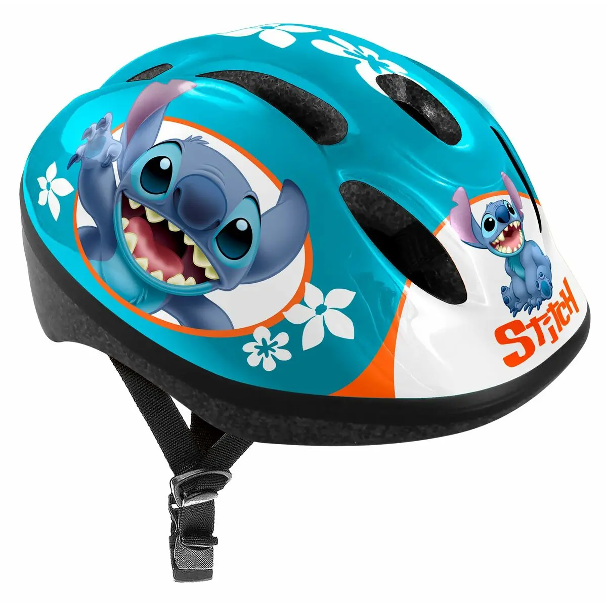 Casco per Bambini Disney Stitch Azzurro