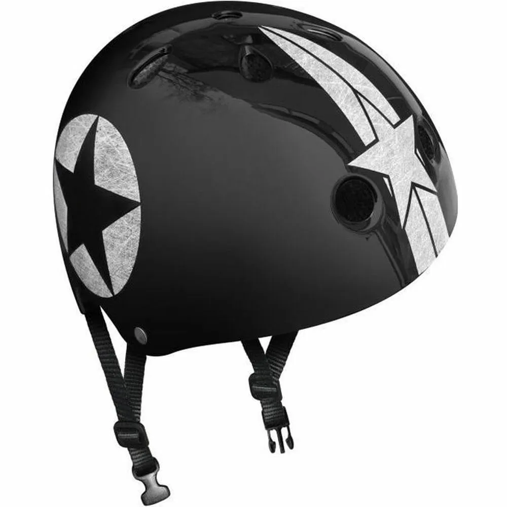 Casco Stamp JH674112 Azzurro Nero + 3 anni