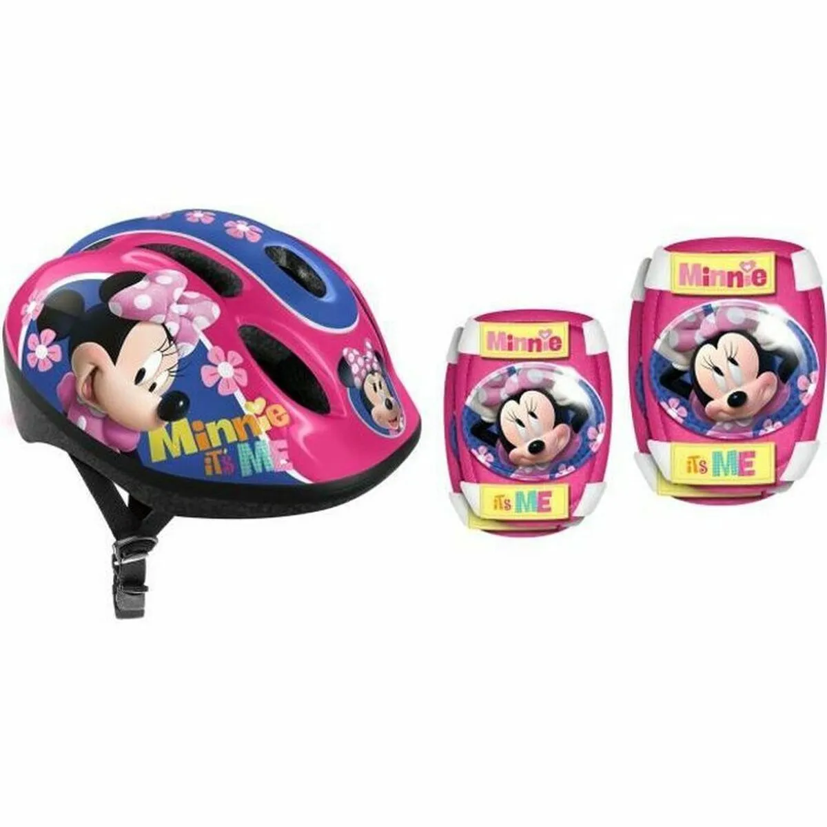 Kit casco e ginocchiere Disney DISNEY MINNIE