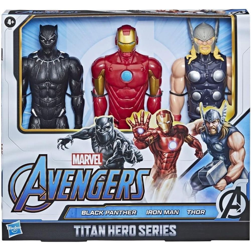 Marvel Avengers Titan Hero Thor Black Panther Iron Man da 30 cm Idea Regalo (1)