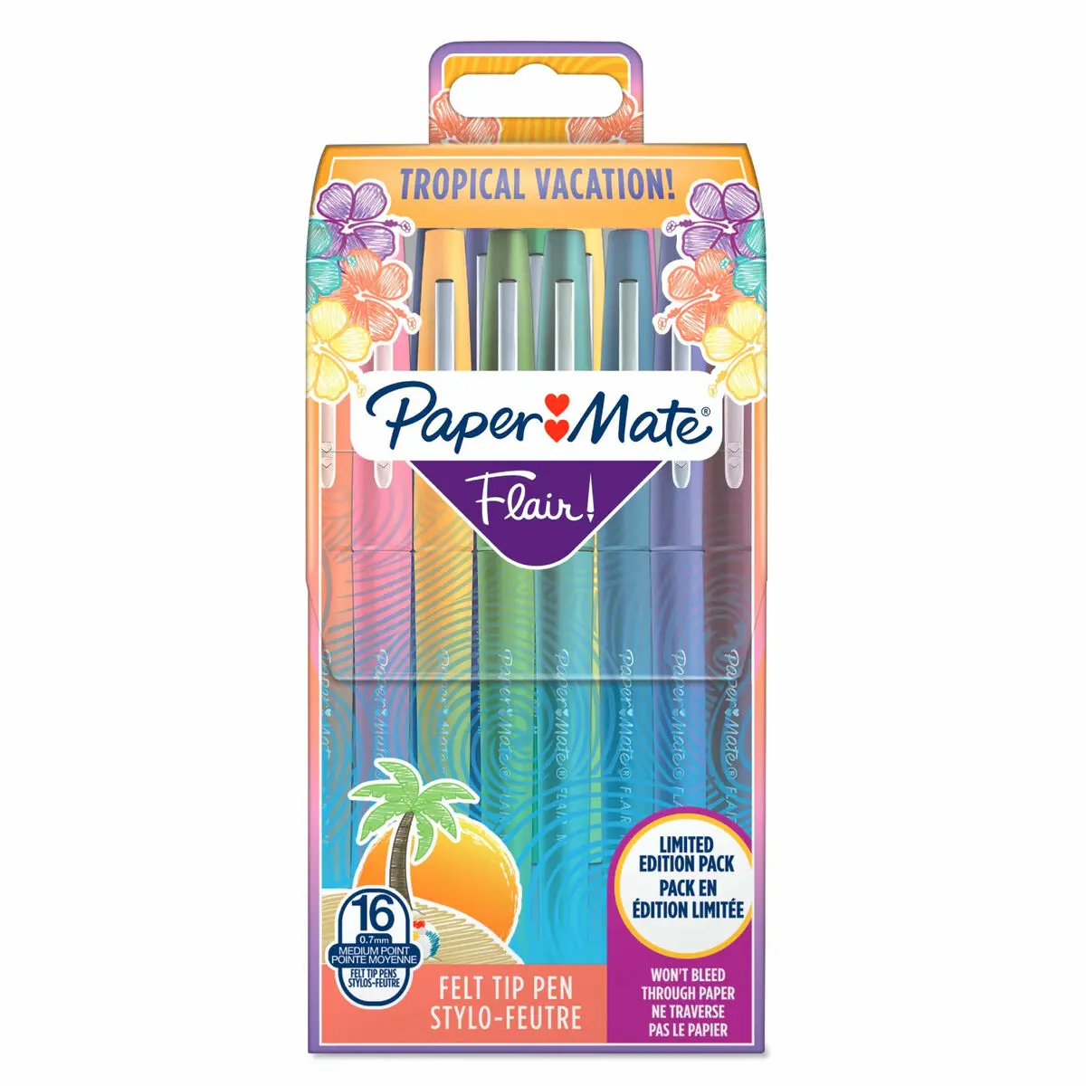 Set di Pennarelli Paper Mate 2061396 Multicolore (16 Pezzi)