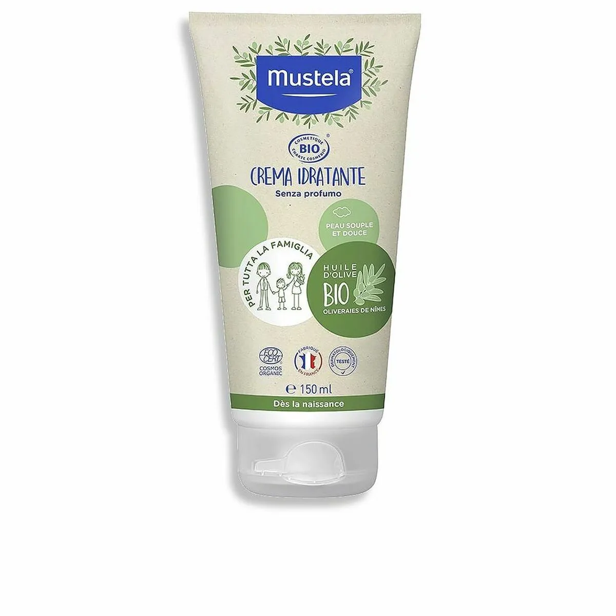 Crema Corpo Idratante Bio Mustela Bio (150 ml)