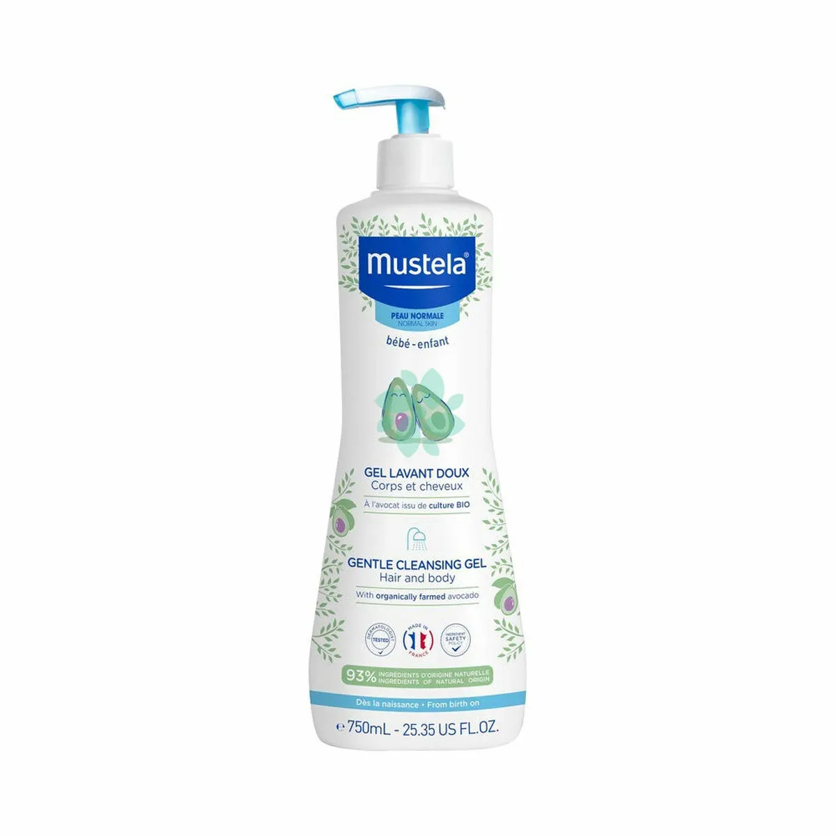 Gel Bagno Mustela Niño (750 ml)