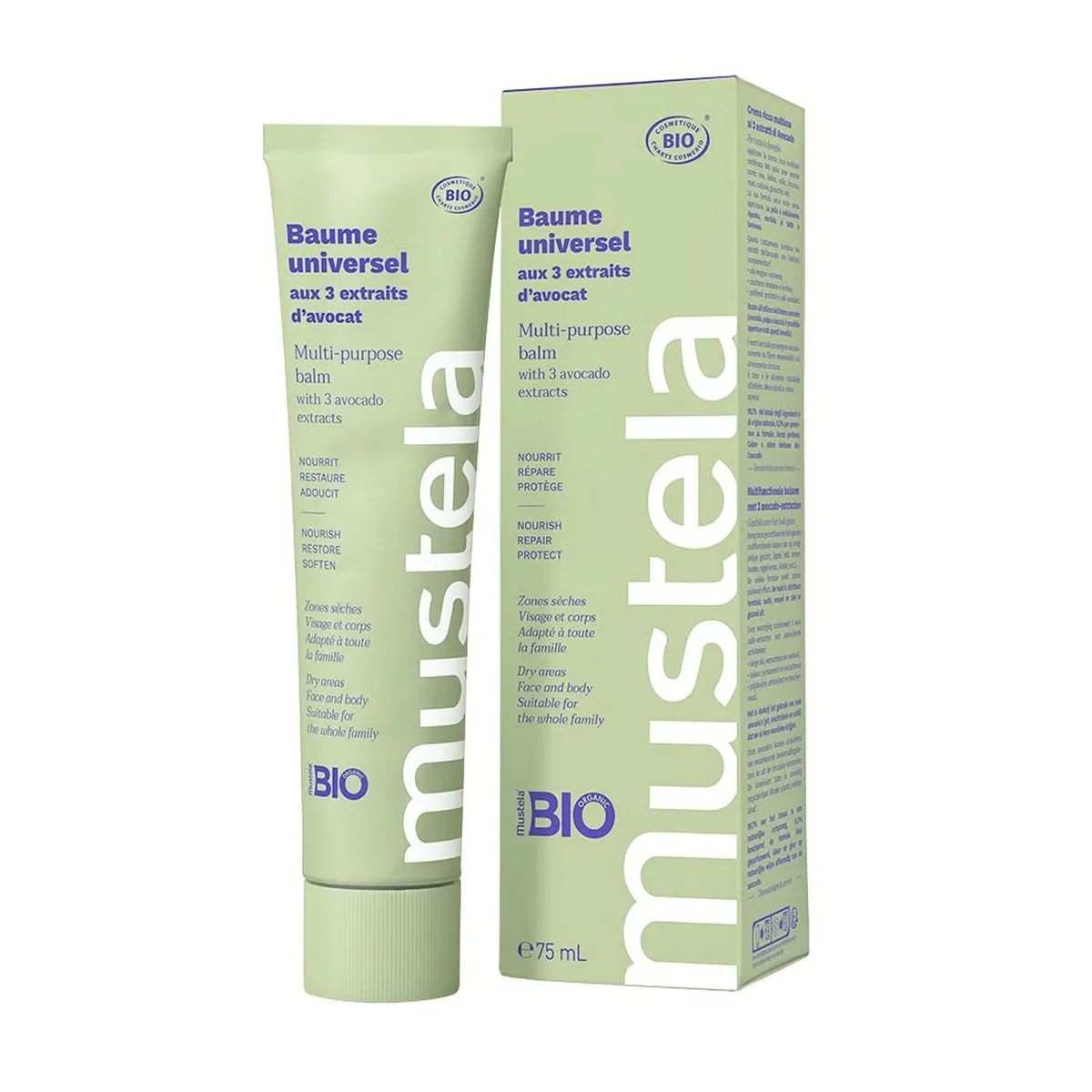 Crema Calmante Mustela Bio (75 ml)