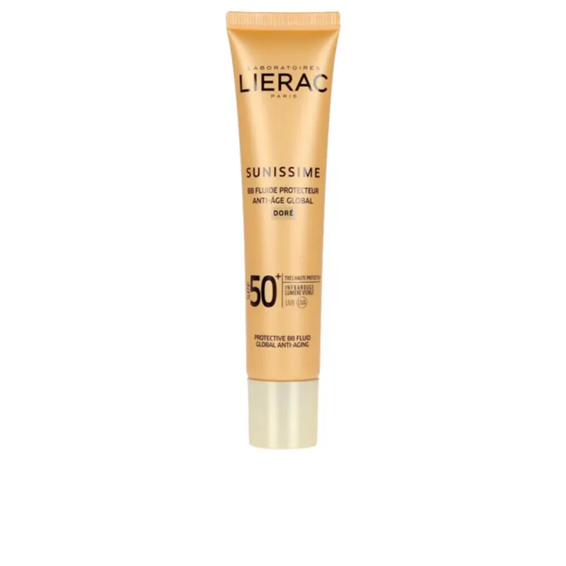 Crema Idratante con Colore Lierac Sunissime BB Spf 50+ Doré (40 ml)