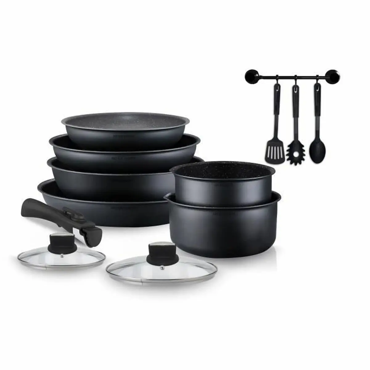 Batteria da Cucina Arthur Martin AM268B 12 Pezzi