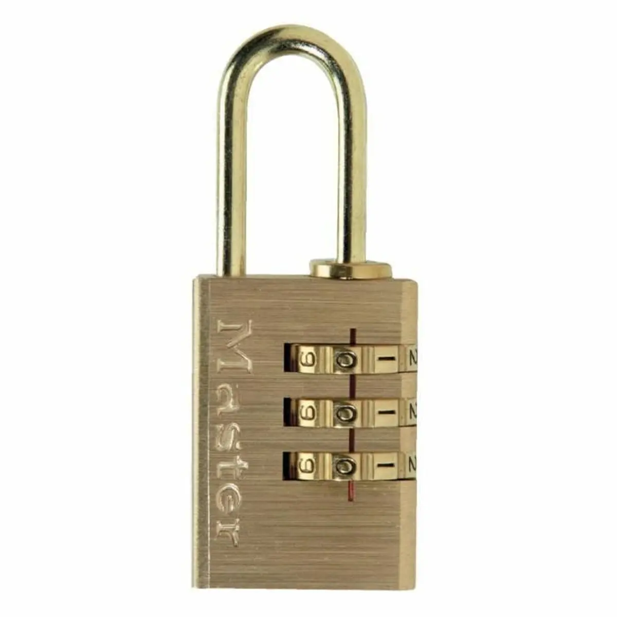 Lucchetto a combinazione Master Lock Ottone 3 cifre