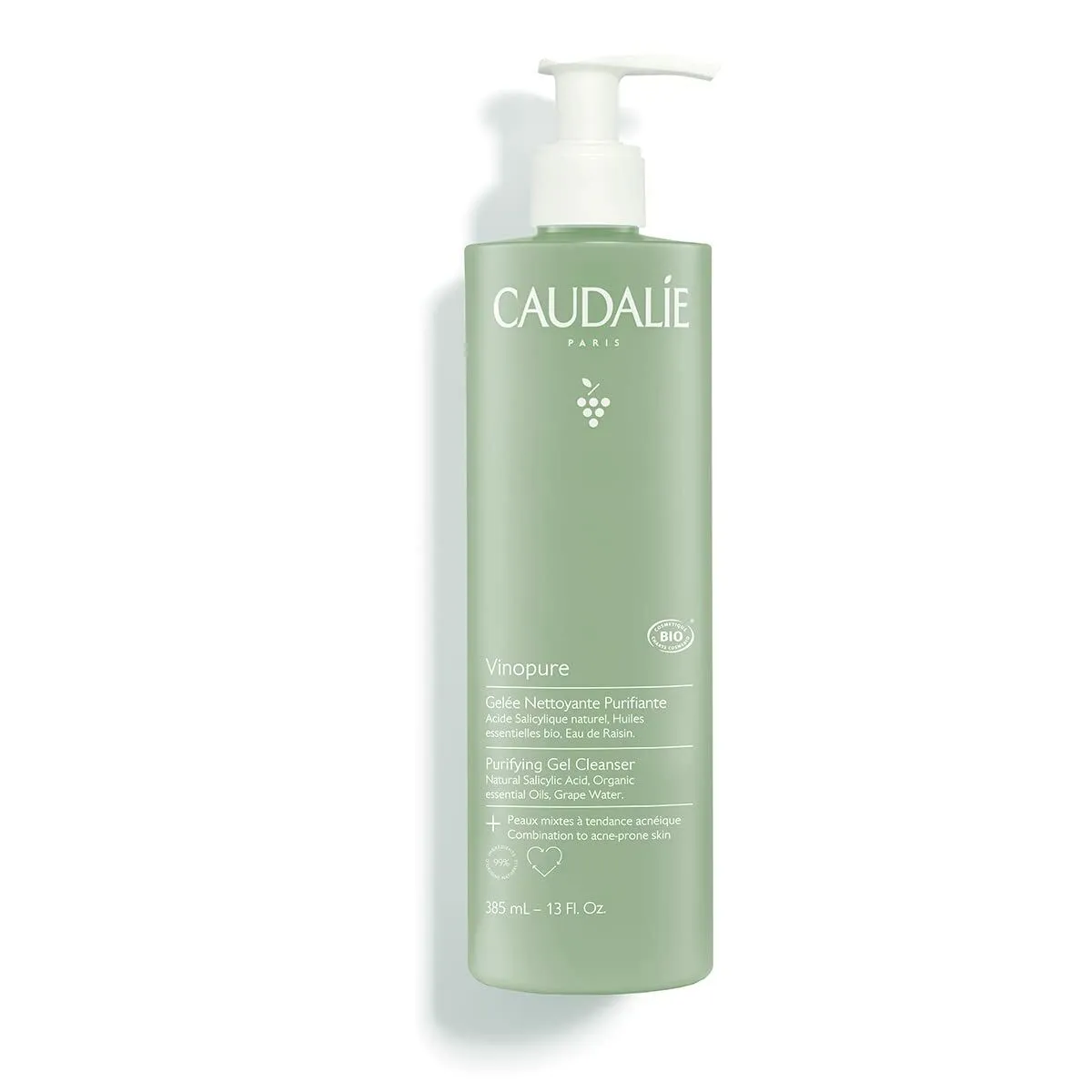 Detergente Viso Caudalie Vinopure 385 ml