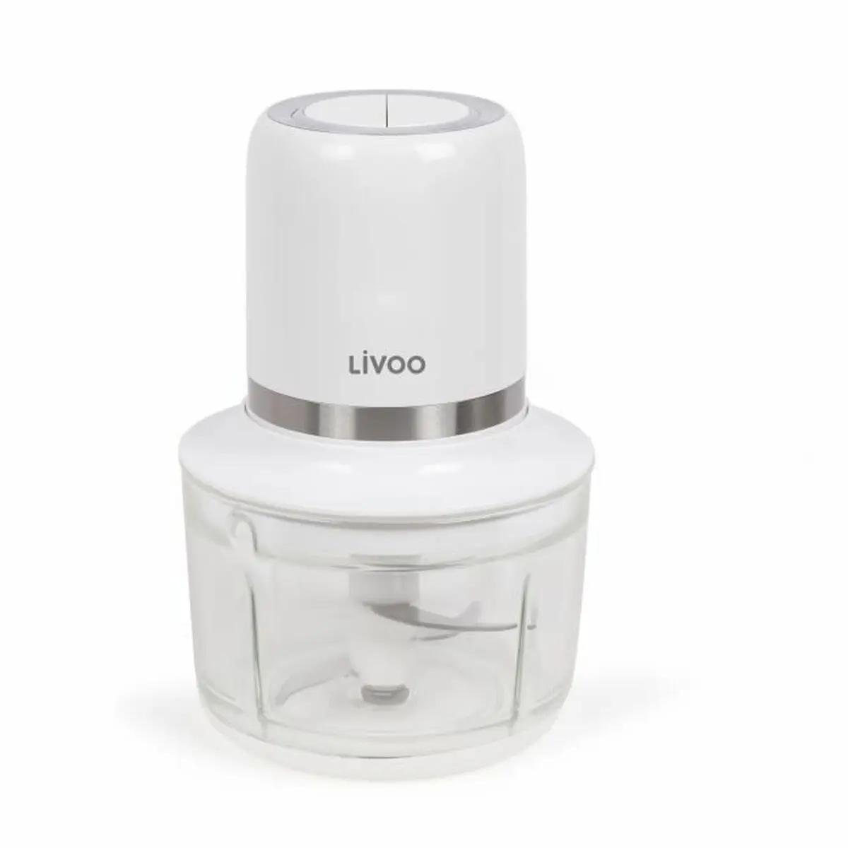 Tritatutto Livoo Chopper Bianco Acciaio 200 W 1,2 L