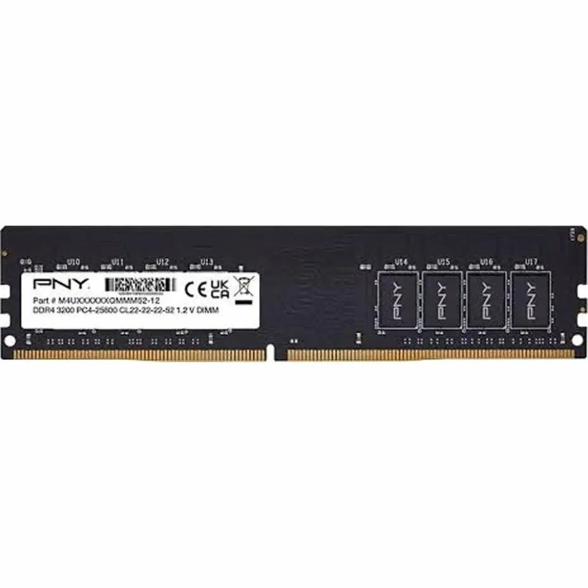 Memoria RAM PNY MD32GSD43200-SI 32 GB DDR4 3200 MHz