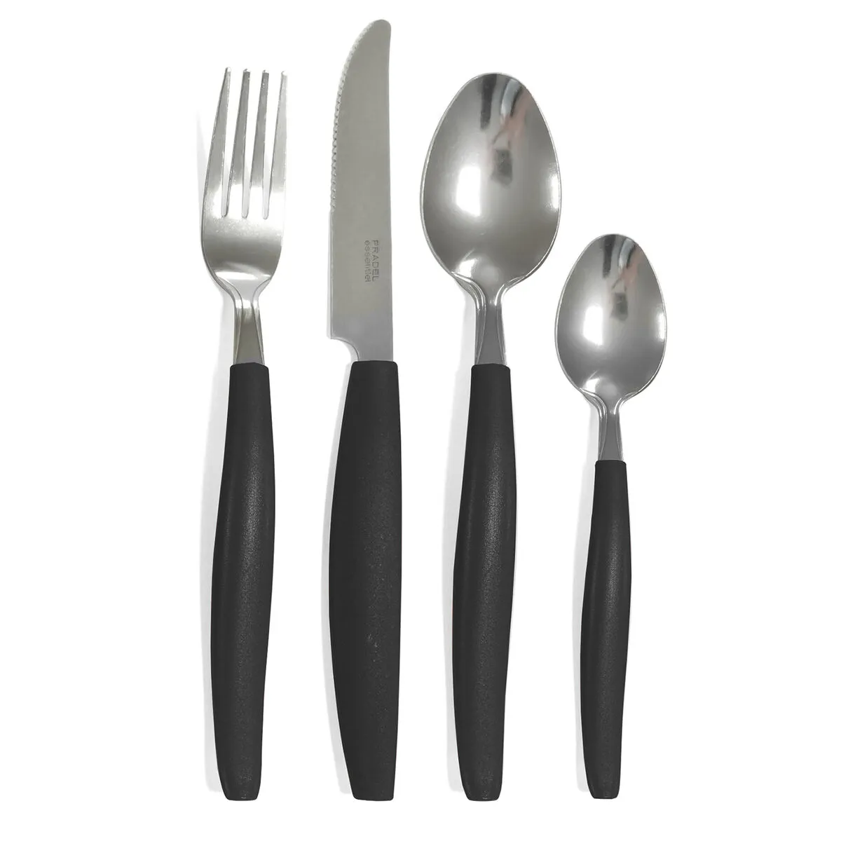 Set di Posate Pradel essentiel Pure 24 Pezzi Bicolore Metallo