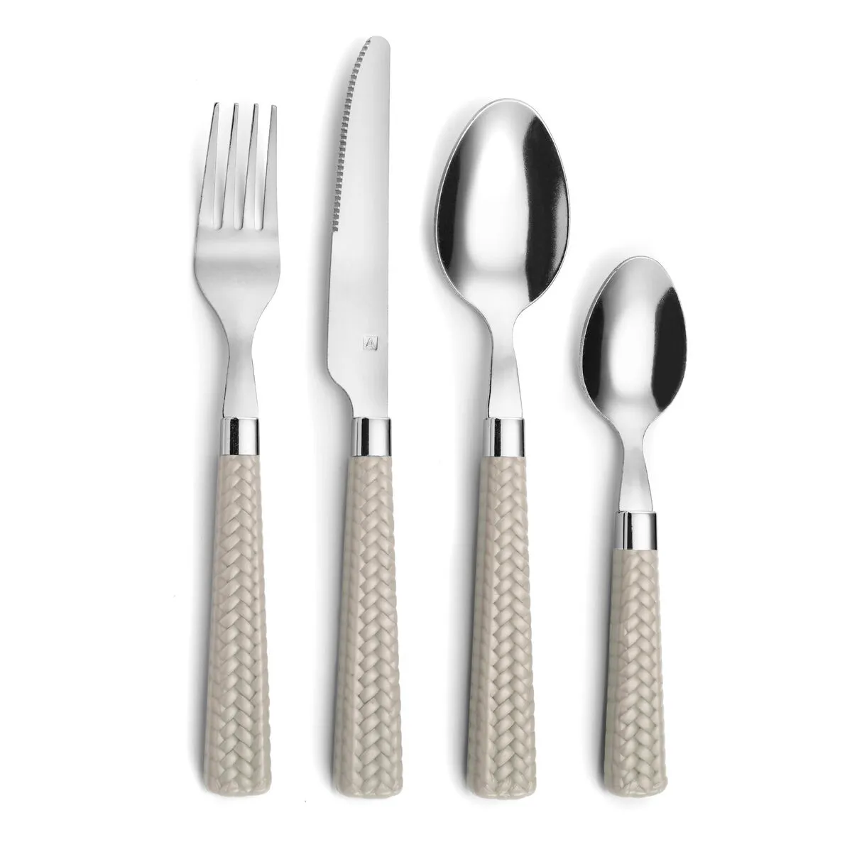 Set di Posate Amefa Paille Grigio 24 Unità Metallo